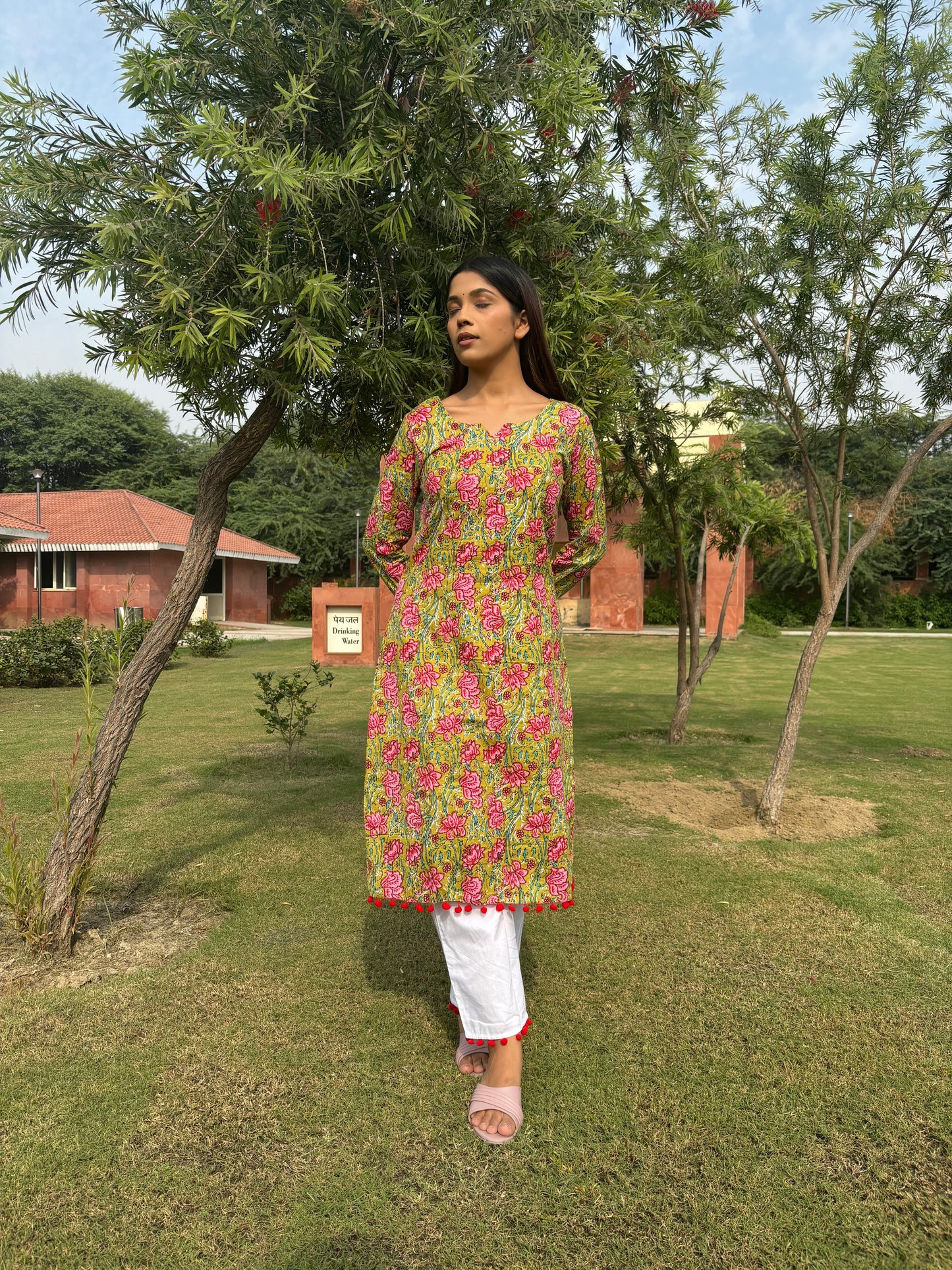 Straight kurti with pant