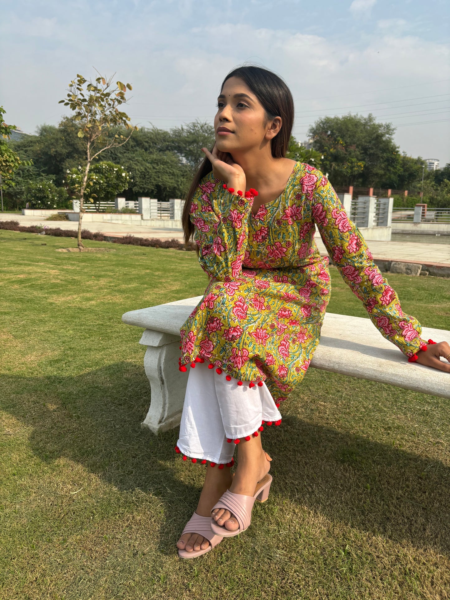 Straight kurti with pant